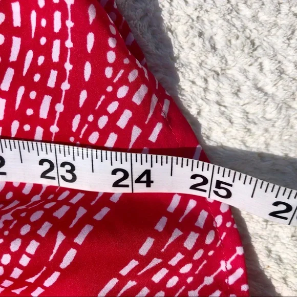 Ellen Tracy Shirt Ombre Peasant Top paisley Sz. Small - Picture 8 of 9